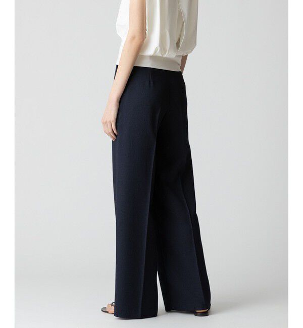 allureville「【セットアップ対応可能】麻調カルゼワイドパンツ」|その他|