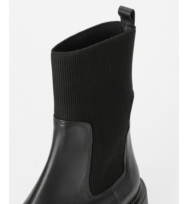 allureville「【alureville&times;CORSO ROMA 9】サイアドゴアショートブーツ」|ロングブーツ|