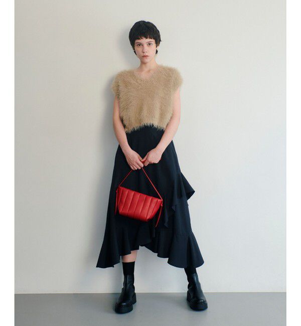 allureville「【alureville&times;CORSO ROMA 9】サイアドゴアショートブーツ」|ロングブーツ|