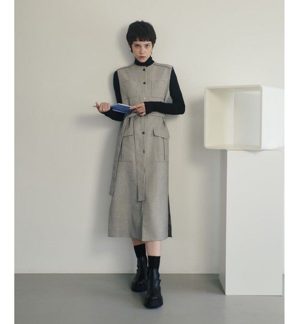 allureville「【alureville&times;CORSO ROMA 9】サイアドゴアショートブーツ」|ロングブーツ|