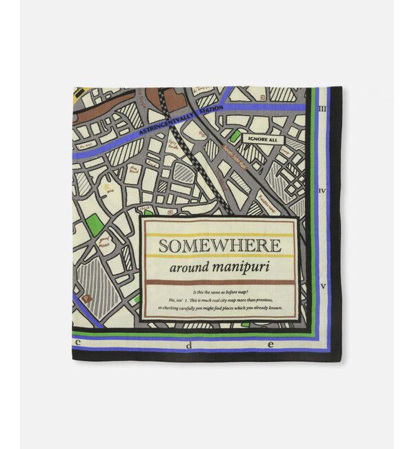 allureville「【manipuri(マニプリ)】 INDIA STOLE」|ストール|