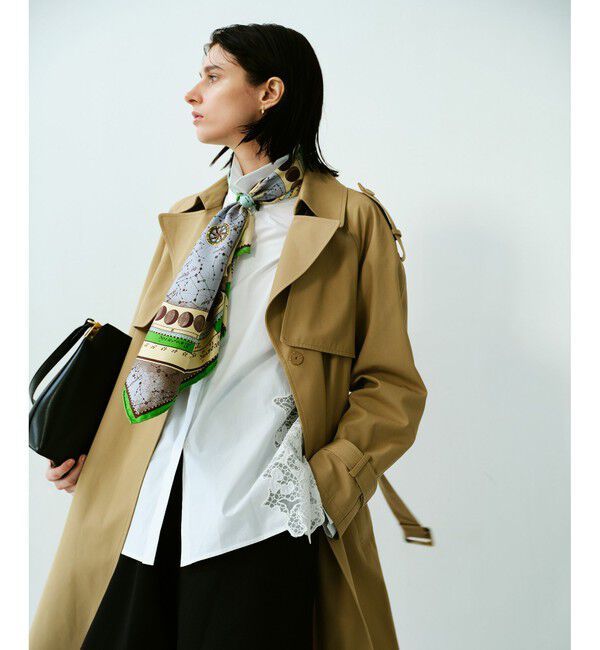 allureville「サイドエンブロイダリーシャツブラウス」|シャツ・ブラウス|ホワイト