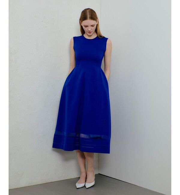 allureville「◇ウエストマークリブワンピース」|ワンピース|