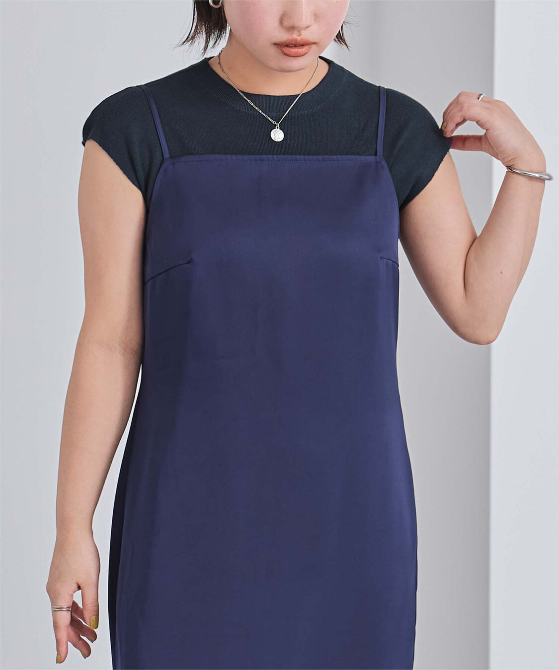 ur's「プチハイネックフレンチスリーブニット」|ニット・セーター|