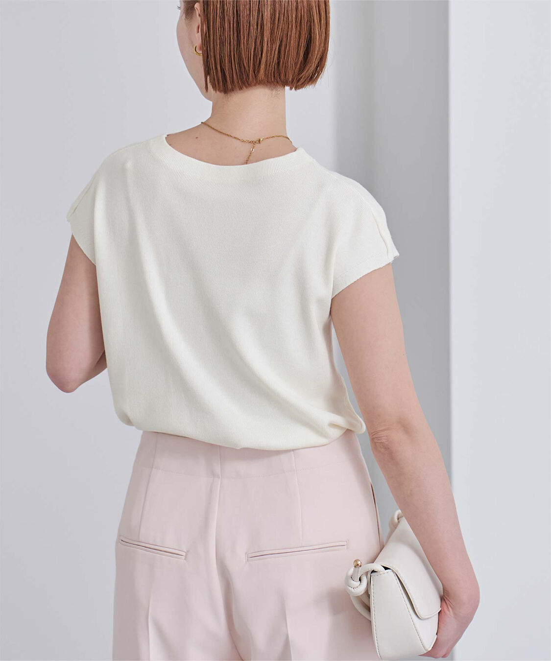 ur's「プチハイネックフレンチスリーブニット」|ニット・セーター|