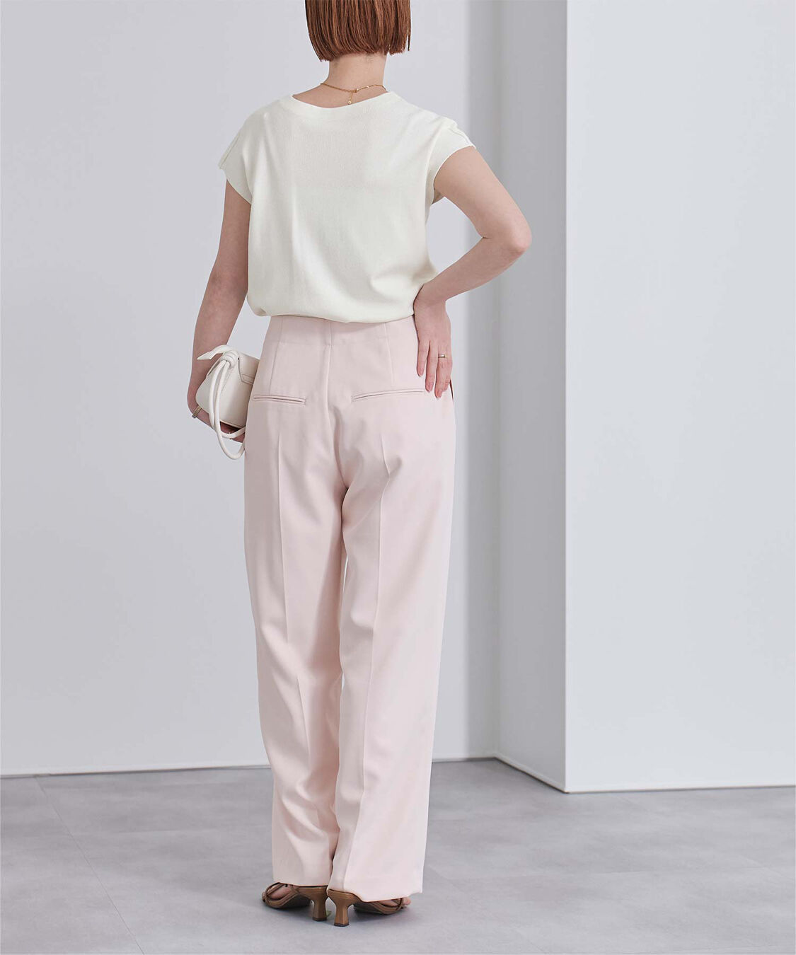 ur's「プチハイネックフレンチスリーブニット」|ニット・セーター|