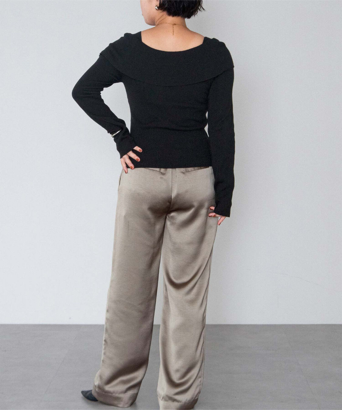 ur's「ケープデザインニット」|ニット・セーター|