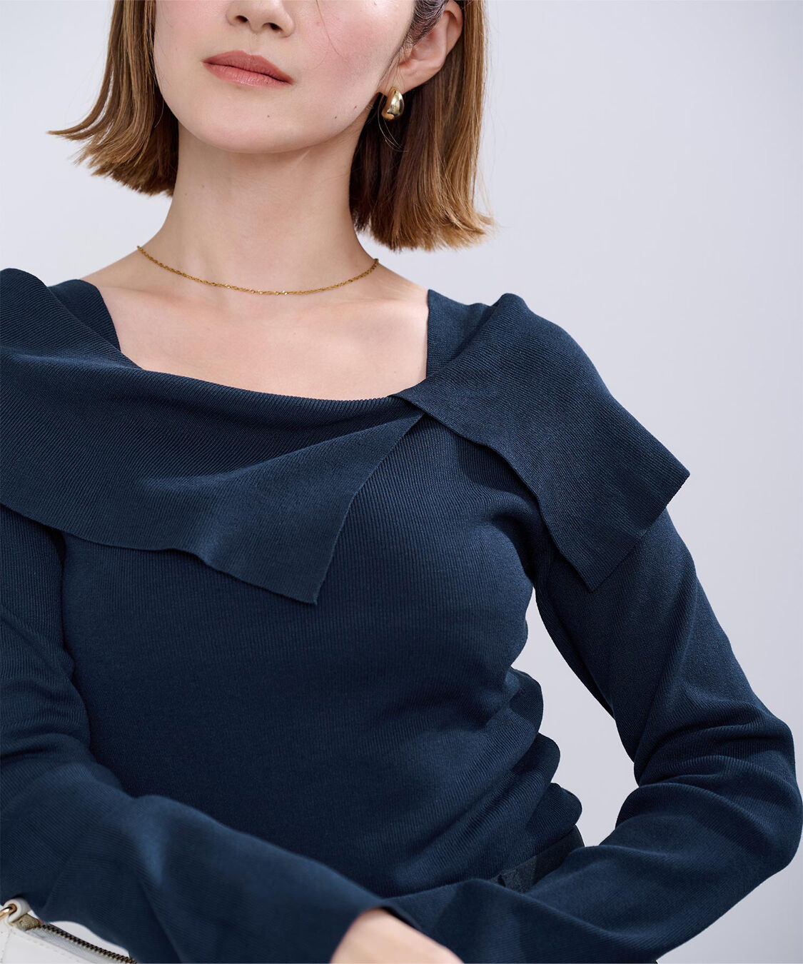 ur's「ケープデザインニット」|ニット・セーター|