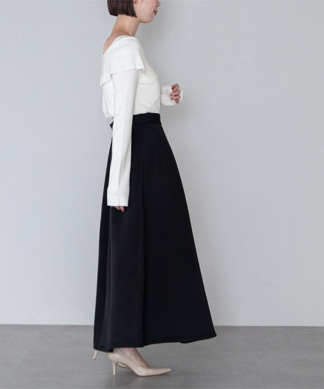 ur's「ケープデザインニット」|ニット・セーター|