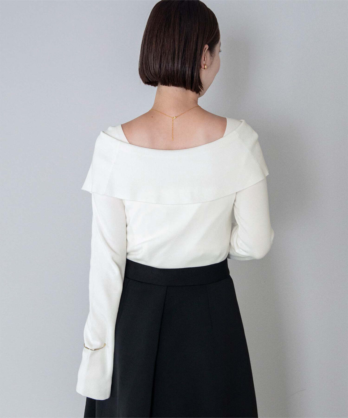 ur's「ケープデザインニット」|ニット・セーター|