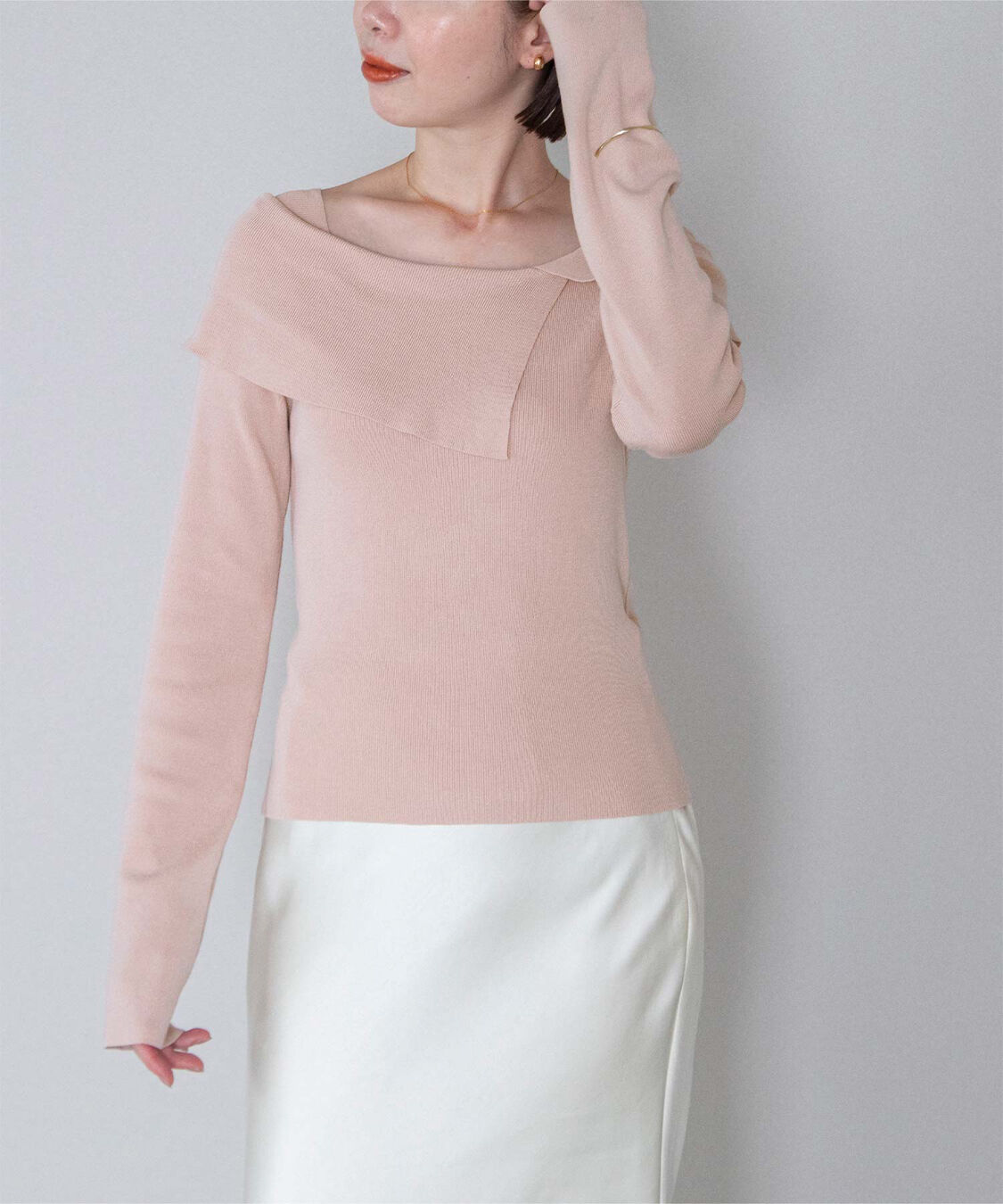 ur's「ケープデザインニット」|ニット・セーター|