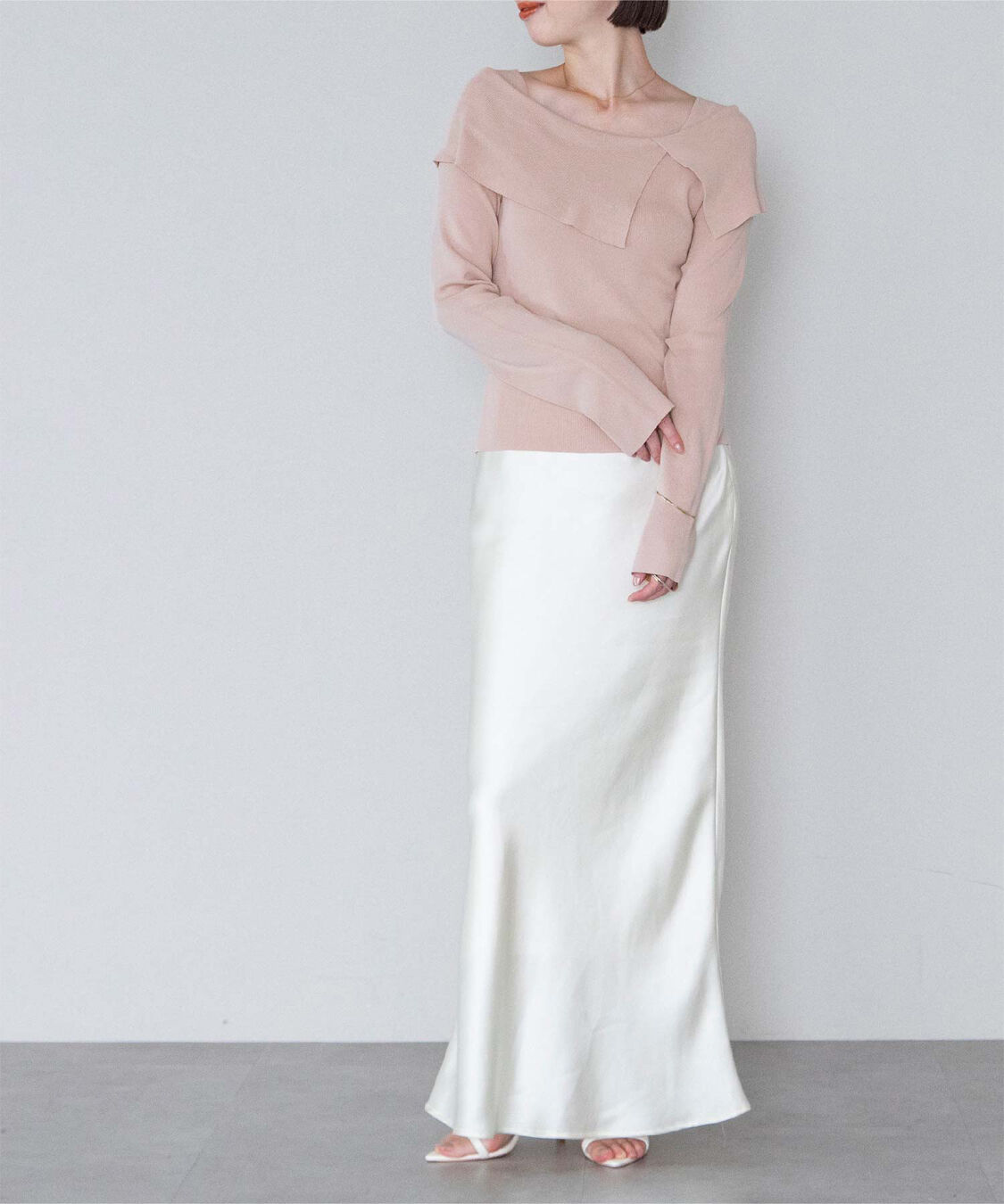 ur's「ケープデザインニット」|ニット・セーター|