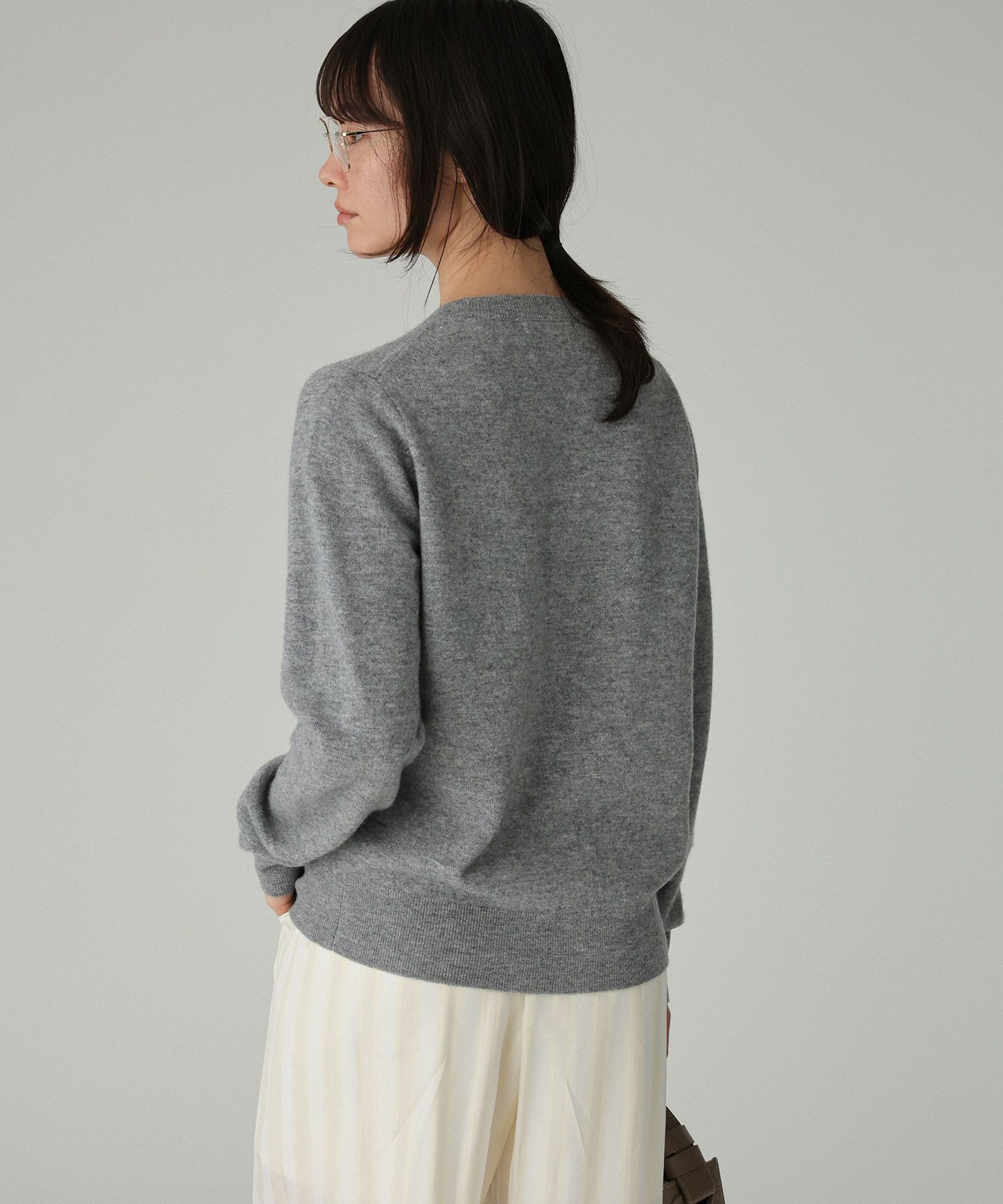 BABYLONE「【洗濯可】ウォッシャブルウールカーデ」|ニット・セーター|