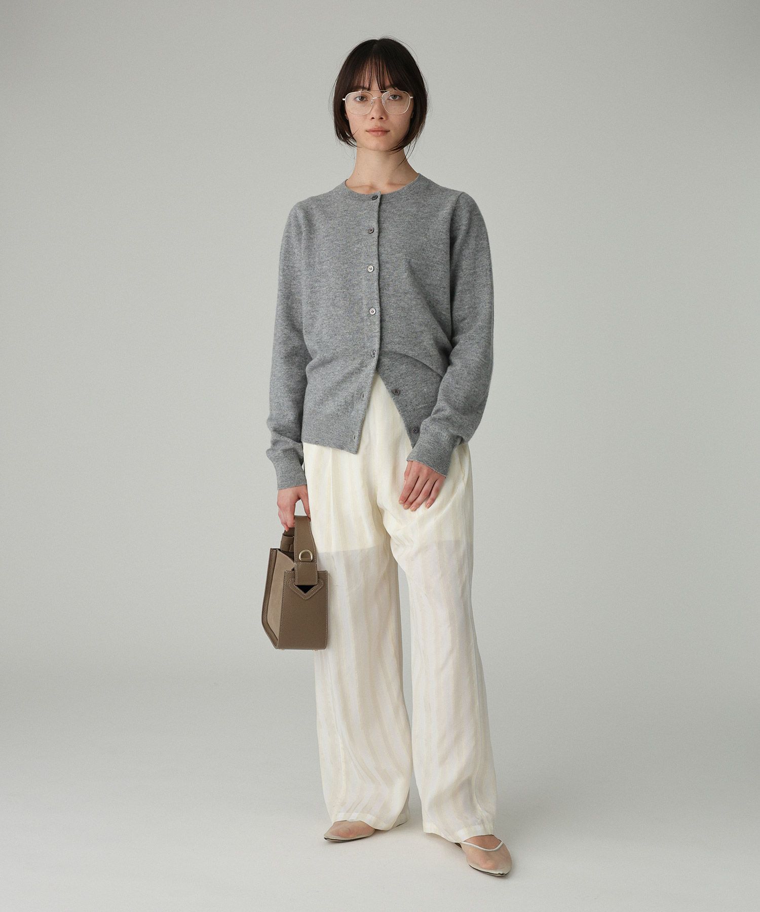 BABYLONE「【洗濯可】ウォッシャブルウールカーデ」|ニット・セーター|