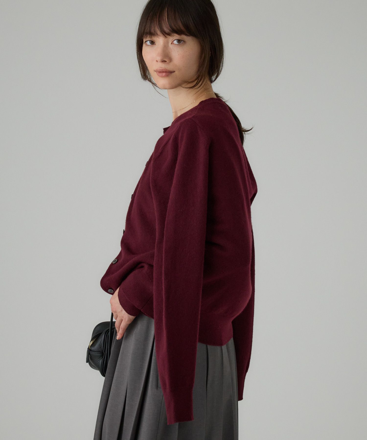 BABYLONE「【洗濯可】ウォッシャブルウールカーデ」|ニット・セーター|