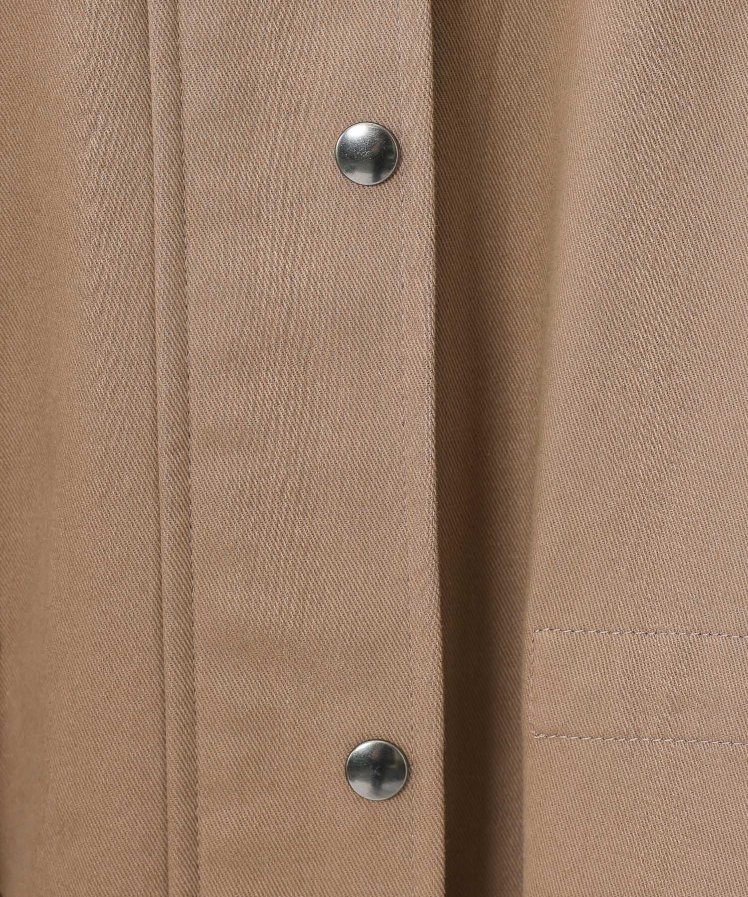 BABYLONE「コットンカルゼバイカラーブルゾン」|ブルゾン・スタジャン|