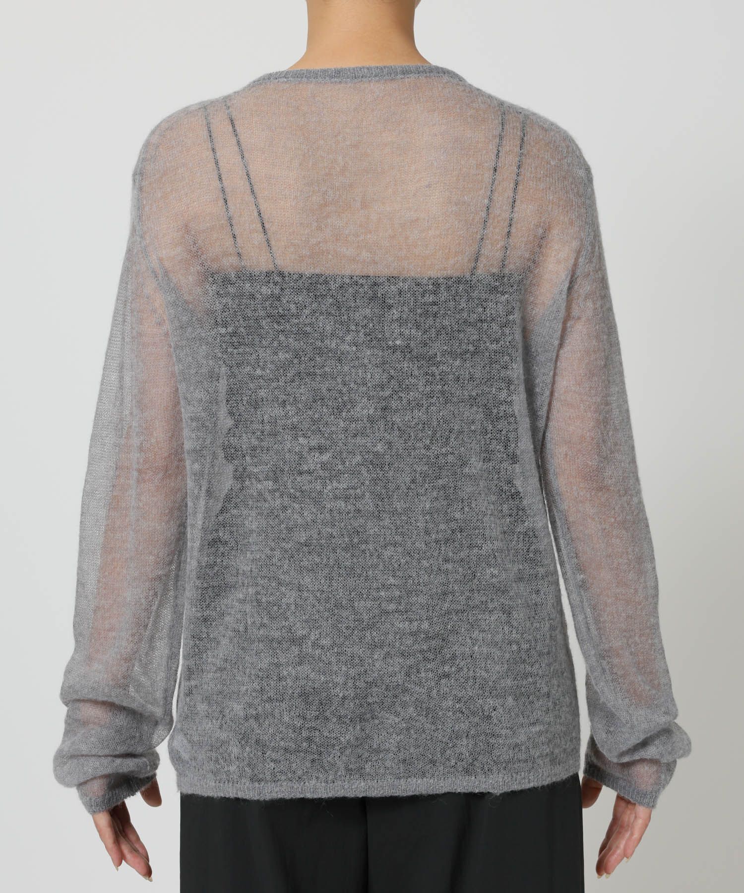 BABYLONE「シアークルーネックプルオーバー」|Tシャツ・カットソー|