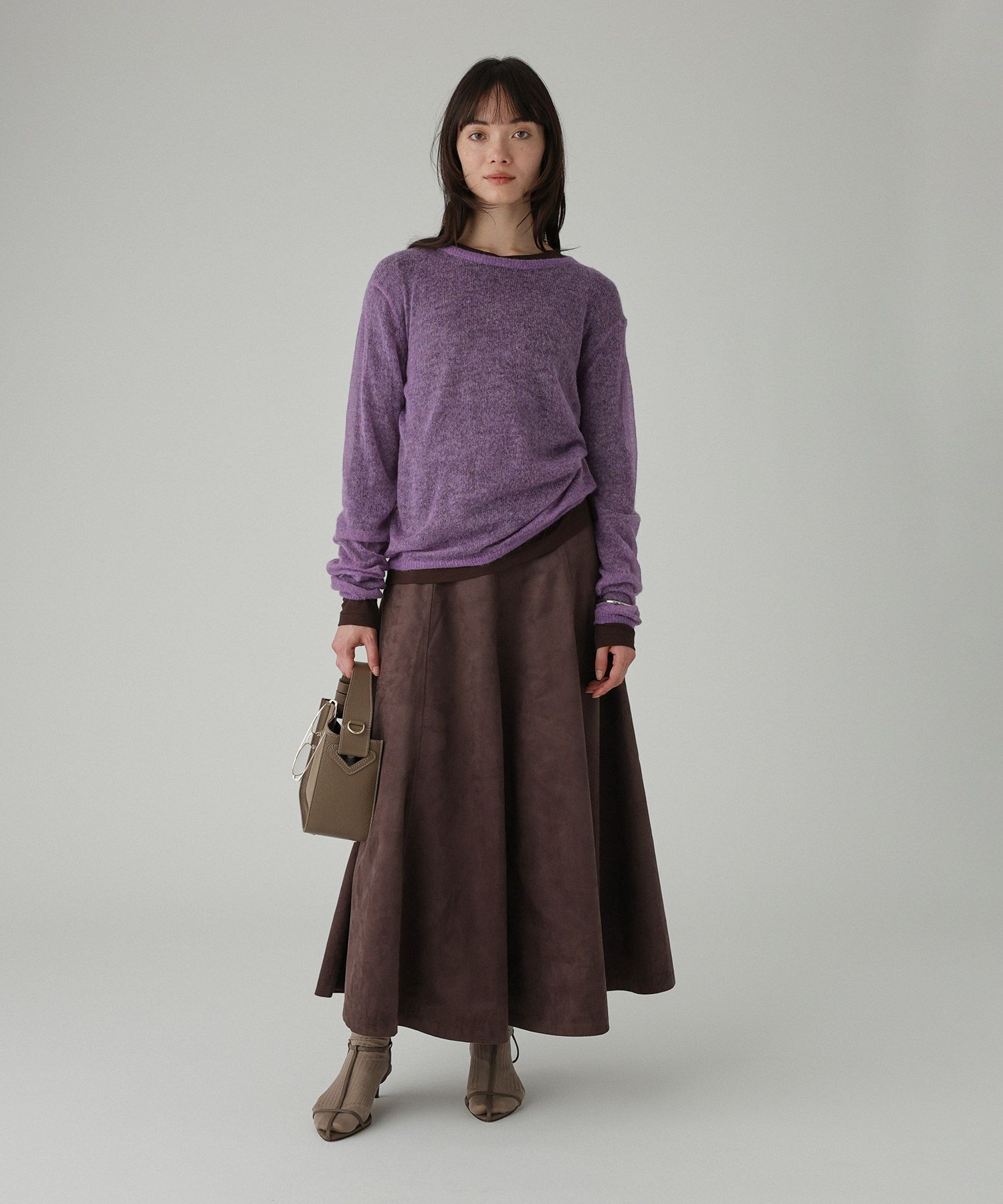 BABYLONE「シアークルーネックプルオーバー」|Tシャツ・カットソー|