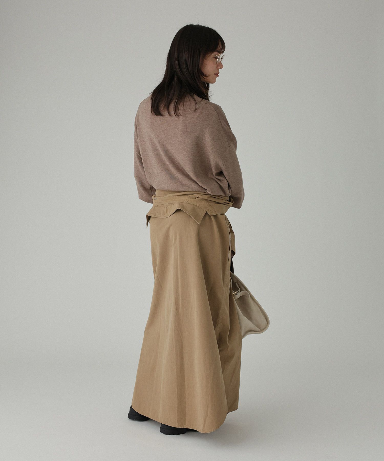 BABYLONE「ワークシャツワンピース」|ワンピース|