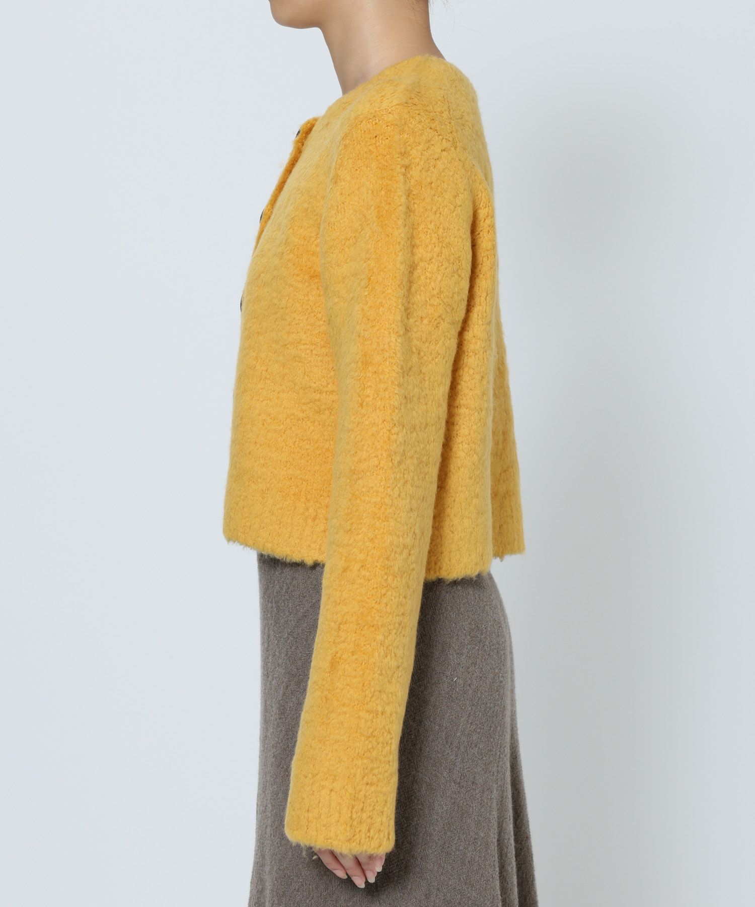 BABYLONE「ニットボアカーディガン」|ニット・セーター|