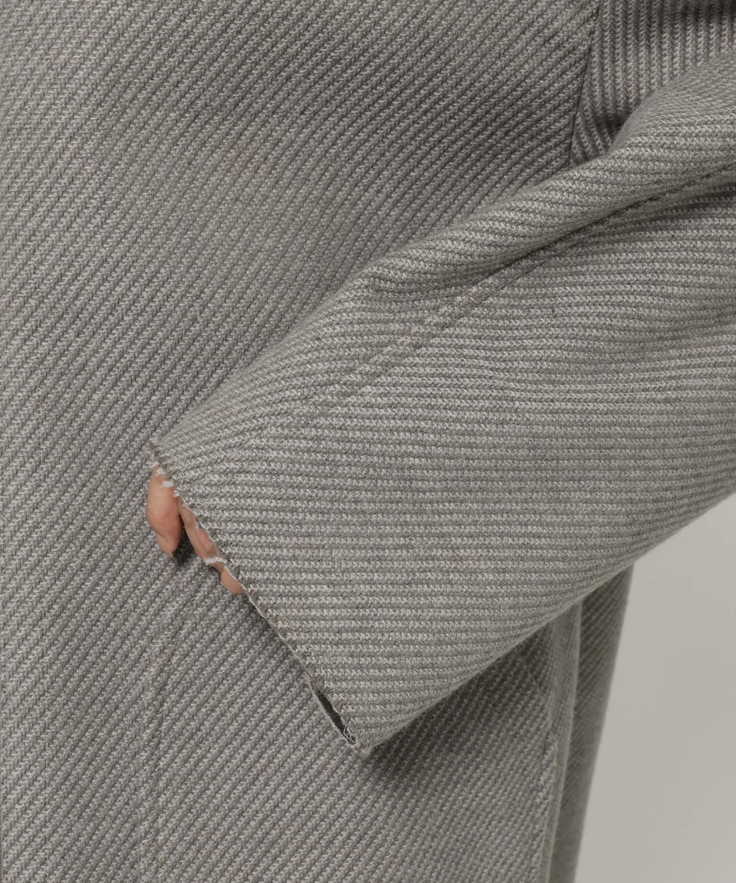 BABYLONE「カルゼボンディングコート」|ピーコート|