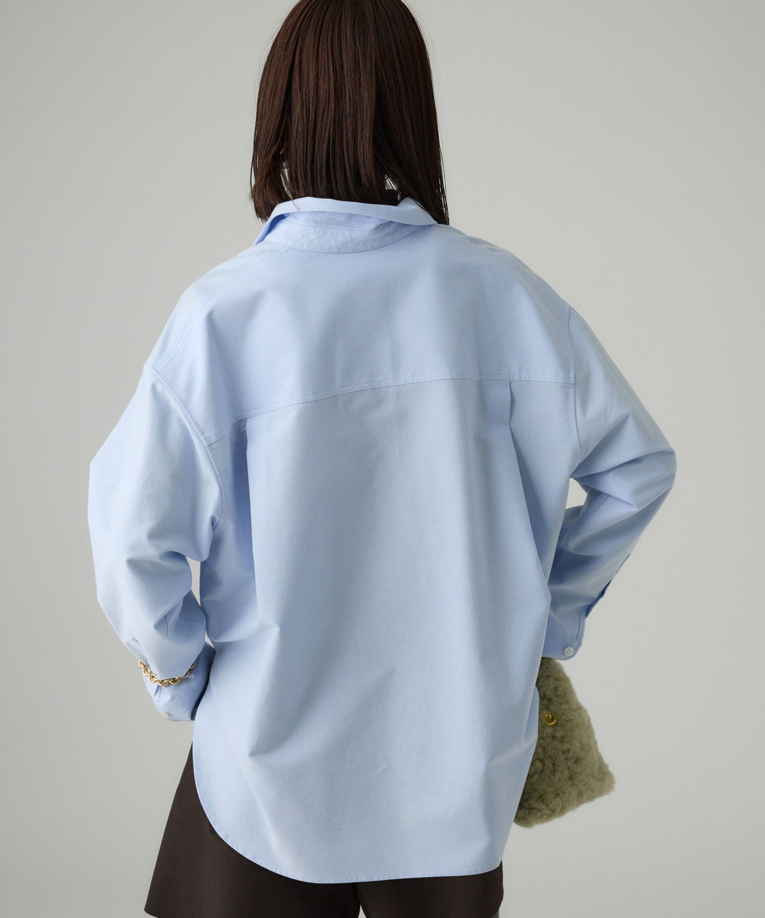 BABYLONE「オックス刺繍オーバーシャツ」|シャツ・ブラウス|