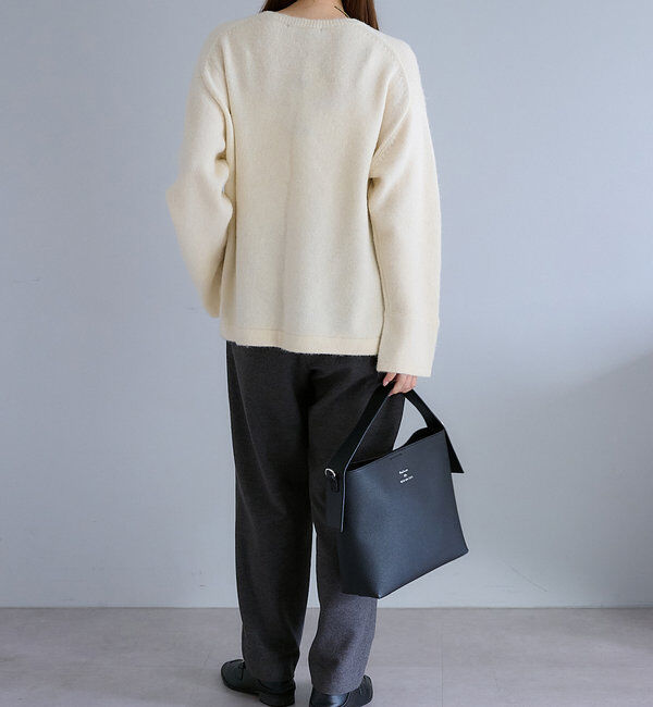  「【Du noir】FOX混袖口スリットニット」|ニット・セーター|