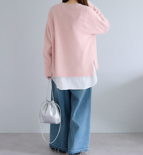  「【Du noir】FOX混袖口スリットニット」|ニット・セーター|