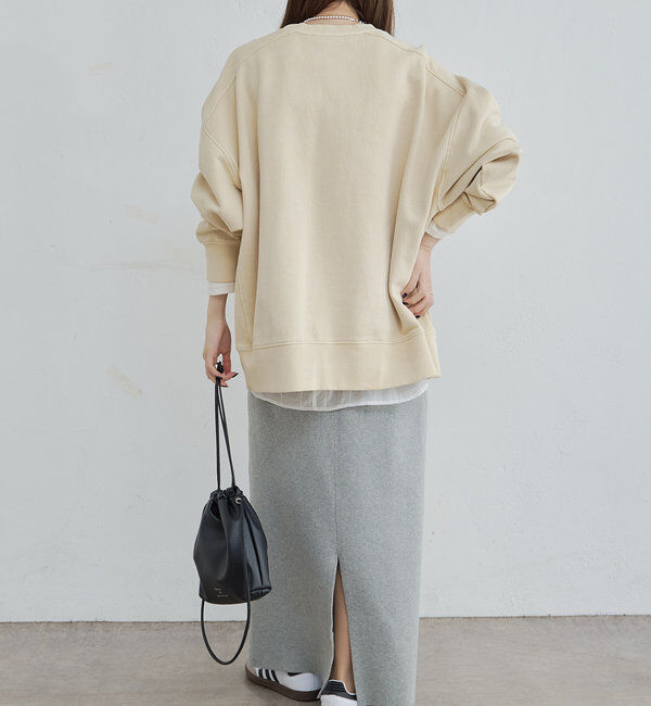  「【WEB限定カラーあり】シンプル裏毛スウェットプルオーバー」|スウェット・ジャージ|