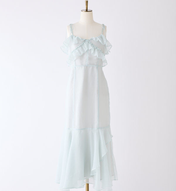  「【Dreamy collection】フリルキャミワンピース」|ワンピース|