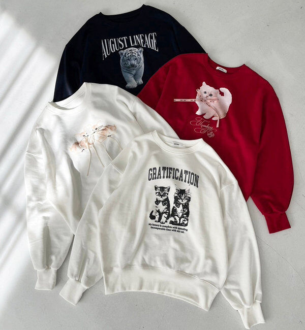  「アソートスウェット」|プルオーバー|