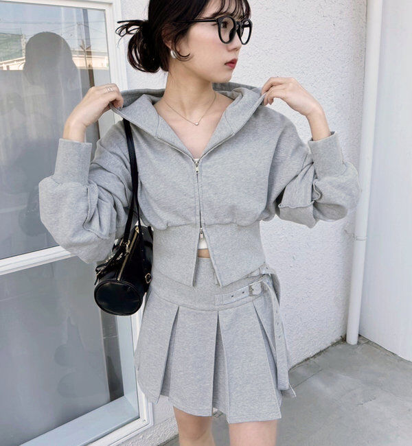  「【セットアップ可能】フード付きパーカー」|プルオーバー|