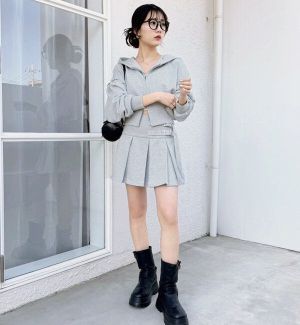  「【セットアップ可能】フード付きパーカー」|プルオーバー|