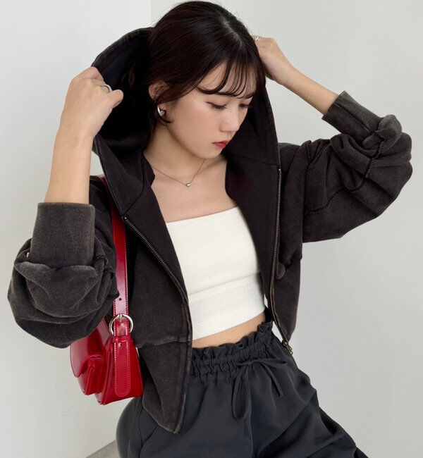  「【セットアップ可能】フード付きパーカー」|プルオーバー|