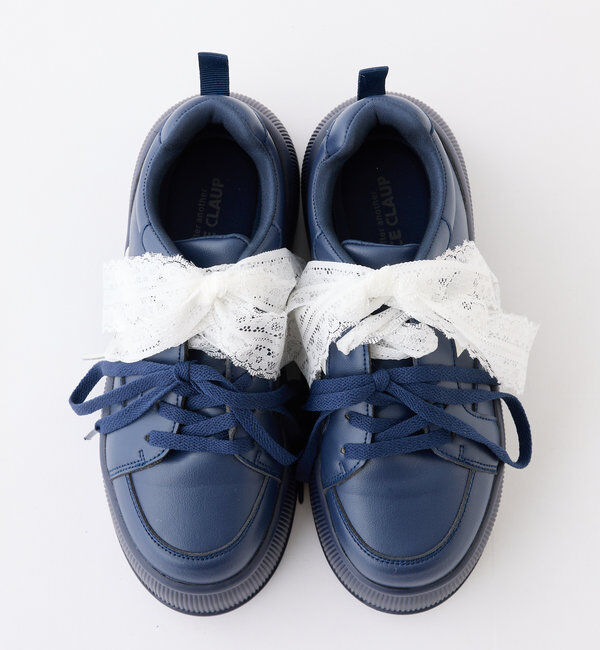  「リボンカスタム厚底スニーカー」|その他|