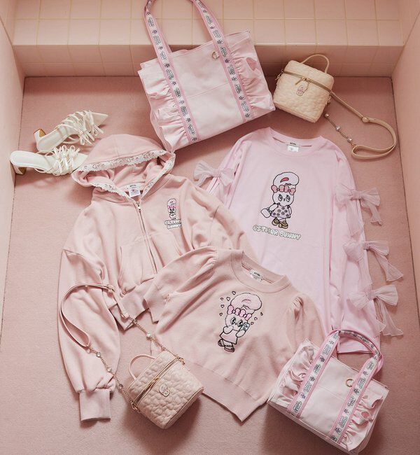  「【Esther Bunny コラボ】リボンキルティングバニティバッグ」|ショルダー・メッセンジャー|