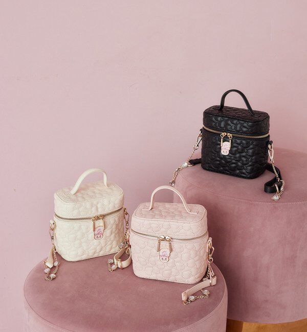  「【Esther Bunny コラボ】リボンキルティングバニティバッグ」|ショルダー・メッセンジャー|