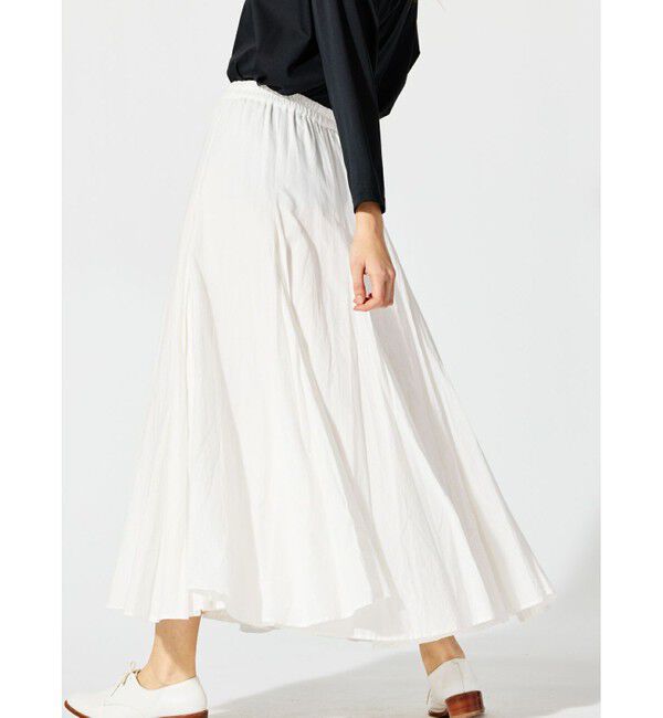 mizuiro ind「mizuiro ind ボリュームフレアスカート」|スカート|