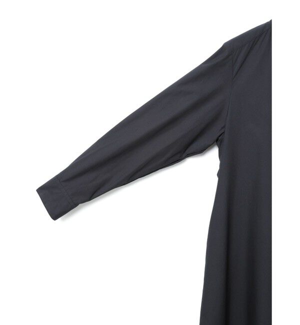 MidiUmi「MidiUmi Aラインバンドカラーシャツワンピース」|ワンピース|