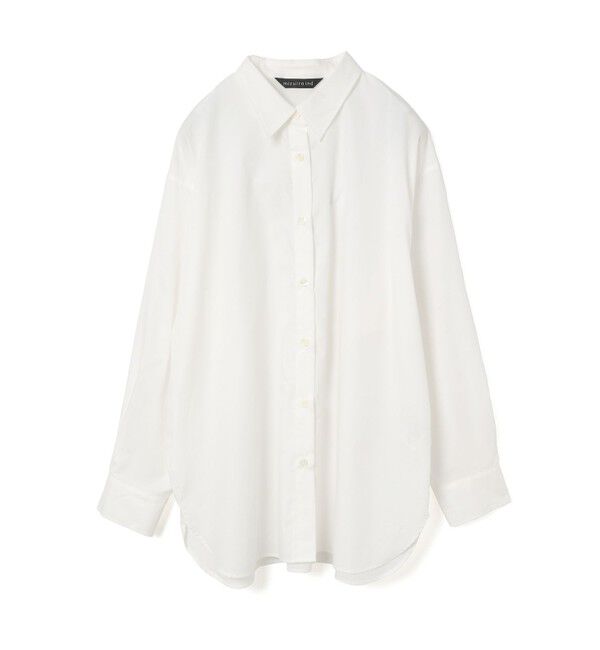 mizuiro ind「mizuiro ind メンズライクワイドシャツ」|シャツ・ブラウス|