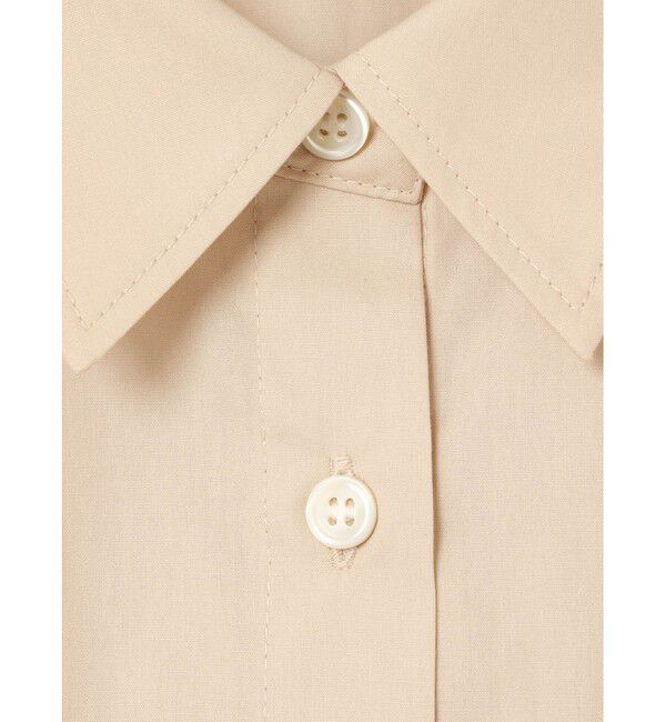 mizuiro ind「mizuiro ind メンズライクワイドシャツ」|シャツ・ブラウス|