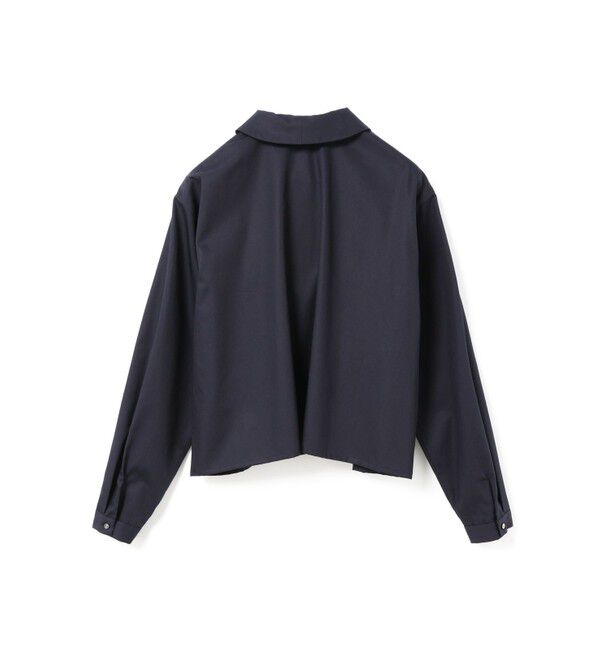 mizuiro ind「mizuiro ind ダブルカラーシャツ」|シャツ・ブラウス|