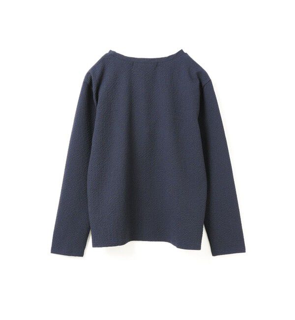 mizuiro ind「mizuiro ind ジャカードクルーネックプルオーバー」|Tシャツ・カットソー|