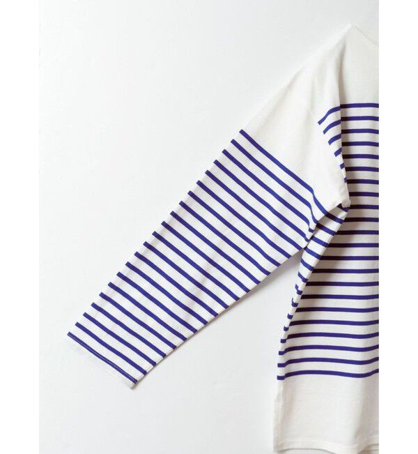 MARMARMAR「MARMARMAR パネルボーダープルオーバー」|Tシャツ・カットソー|