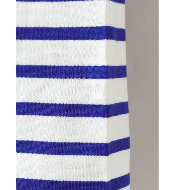 MARMARMAR「MARMARMAR パネルボーダープルオーバー」|Tシャツ・カットソー|