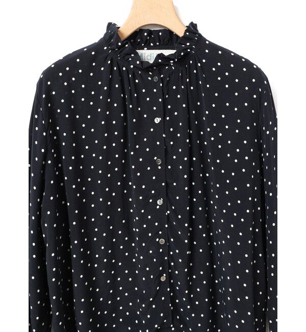 MidiUmi「MidiUmi IPEKERプリントドットシャツ」|シャツ・ブラウス|