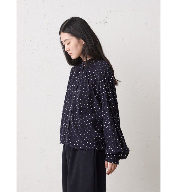 MidiUmi「MidiUmi IPEKERプリントドットシャツ」|シャツ・ブラウス|