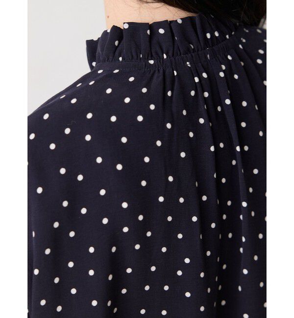 MidiUmi「MidiUmi IPEKERプリントドットシャツ」|シャツ・ブラウス|
