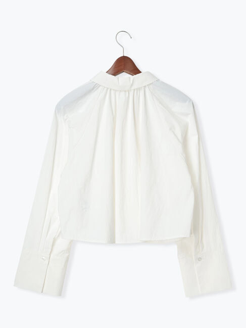 Te chichi「共ネクタイ付クロップトシャツ」|シャツ・ブラウス|