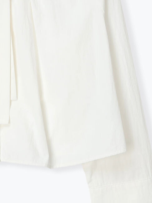 Te chichi「共ネクタイ付クロップトシャツ」|シャツ・ブラウス|